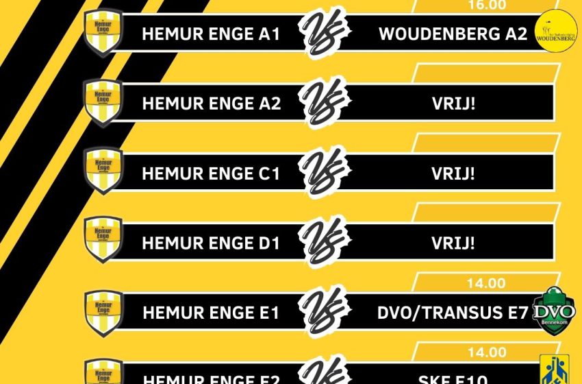  Programma 1 februari