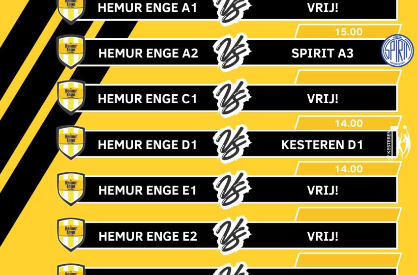  Programma 15 februari